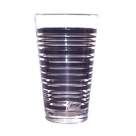 Fiesta Cobalt Stripe 16-ounce Glass Cooler by Fiestaware