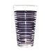 Fiesta Cobalt Stripe 16-ounce Glass Cooler