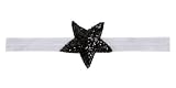 TutimNyc Fabuband Headband for Girls and Women - Black Star