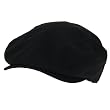 New Cotton Linen Duck Bill Lined Ivy Cab Cap Hat Medium Large Black