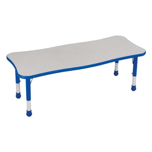 Balt Rectangle Preschool Activity Table - Royal Blue (30