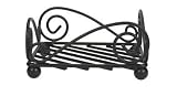HOLDER NAPKIN SCROLL BLK