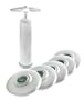 VacuWare VWFJ201 FreshJarLids Kit, White