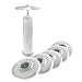 VacuWare VWFJ201 FreshJarLids Kit, White