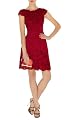 Colored Lace Beaded Dress