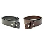 Women's Plus Size Leather Belts for Buckles
