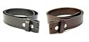 MEN'S BIG AND TALL LEATHER BELTS FOR BUCKLES