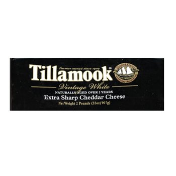 TILLAMOOK ® VINTAGE WHITE SHARP CHEDDAR CHEESE - (2 LB.) Baby Loaf ® Gift