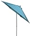 Outdoor Living : Premium Outdoor Rechargable Lighted Patio Umbrella w/ Tilt - Surf Blue