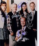 Signed Frasier 8x10 By Kelsey Grammer, David Hyde Pierce, John Mahoney, Peri Gilpin, Jane Leeves and Dan Butler Photo