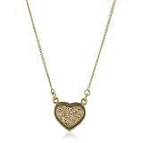 the necklace worksheet Marcia Moran Gold Druzy Hear