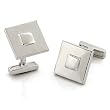Rhodium Brass Cufflink, Weight: 15.60gm