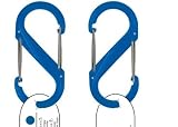 NITE IZE S-Biner Plastic SBP2-09 Blue Size #2 2009 MODEL