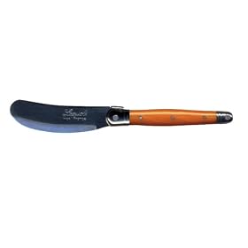 Laguiole Set of Two Canape Knives, Tangerine by Sisson