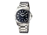 Seksy By Sekonda Black Leather Swarovski Crystal Black Dial Watch 4052