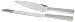 Hortense B. Hewitt Wedding Accessories Diamond Dust Cake Knife and Server Set