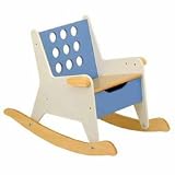 OFFI Rockabey Rocker with Storage - Blue