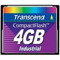 Transcend TS4GCF100I 4GB Industrial Compact Flash Card
