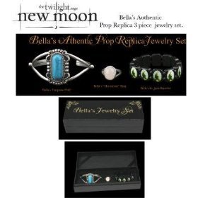 Twilight New Moon Bellas replica Jewelry in gift box Set of 3