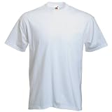 Fruit of the Loom Super Premium T-Shirt - White XL