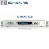 Technical Pro Professional Equalizer with Digital Spectrum