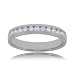 14 K White Gold Anniversary Ladies Ring w Diamonds