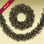 On Sale! 10 Unlit Vermont White Spruce Artificial Christmas Garland