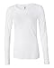 Bella Women's Burnout Long Sleeve Tee