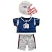 Build-A-Bear Workshop New England Patriots Uniform 3 pc.