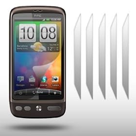 6X SCREEN PROTECTOR FOR HTC DESIRE