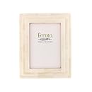 Eccolo World Traveler Naturals Collection Raja Convex Steps Frame, Holds 5 by 7-Inch Photo