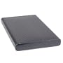 2.5-Inch USB 2.0 Aluminum External SATA Hard Drive Enclosure (Black)