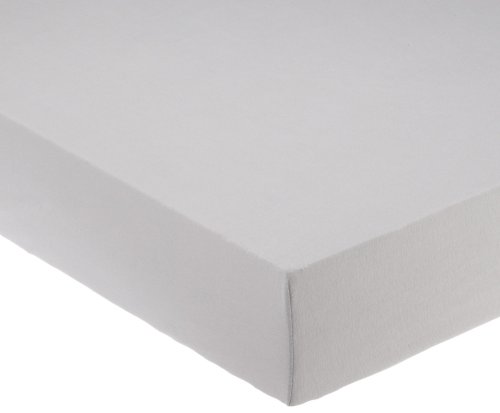 Pinolino 540002-8 - Spannbetttuch f&uuml;r Kinderbetten, Jersey, grau Preisvergleich