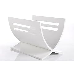 Zeitungsst�nder News Design Zeitungshalter Weiss zerlegbar