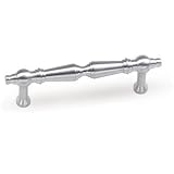 Review Laurey  / Laurey 76mm Georgian Pull - Solid Brass w\Satin Chrome