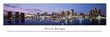 Detroit, Michigan - Series 3 - Artist: James Blakeway - Art Print Poster Size: 40.00 by 13.50 inches