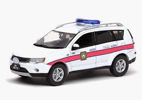 ■【サンスター/ビテス】(1/43)三菱アウトランダー マカオポリス(29223)VITESSE
