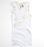 Eye Shadow Flower Tank - White X Med