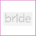Bride Sparkle Iron On Decal