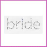 Bride Sparkle Iron On Decal