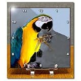Product details for Birds - Blue and Gold Macaw - Desk Clocks