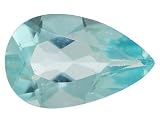 MIN .60CT 8X5MM PEAR SHAPE BLUE APATITE