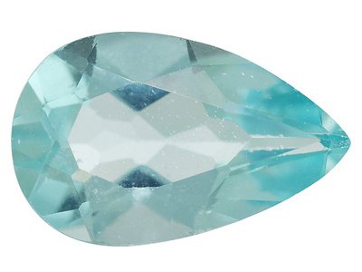 MIN .60CT 8X5MM PEAR SHAPE BLUE APATITE
