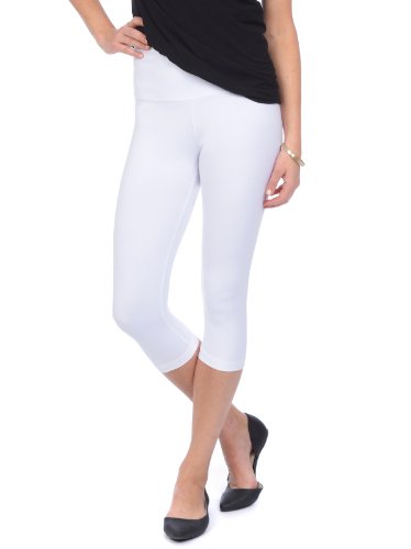 Lysse Leggings for Women-basic Cotton Capri Legging