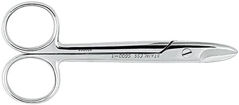 Ritter Dental Crown,Foil,Wire & Plate Scis. Cm10.5 (Straight) Saw Edges Ritt-Scs