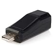 StarTech.com Compact Black USB 2.0 to 10/100 Mbps Ethernet Network Adapter - Network adapter - Hi-Speed USB - Ethernet, Fast Ethernet - 10Base-T, 100Base-TX - black
