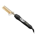 Andis High Heat Press Comb - Black/Gold