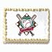 Baseball Birthday Cake Edible Image