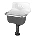 American Standard 7695.008.020 Akron Service Sink with Drilled Back on 8-Inch Center ...