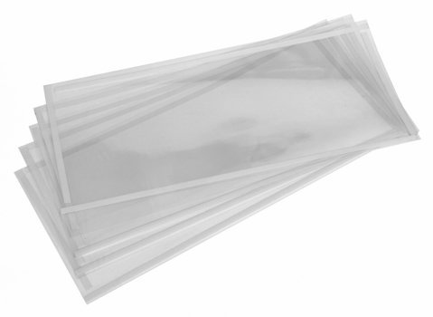(10) Sand Blaster Window Films fits 60 90, 110 Gallon Sandblast Cabinet